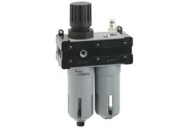Redukčný ventil s filtrom/odkalovačom a primazávačom T-100 fr+l2